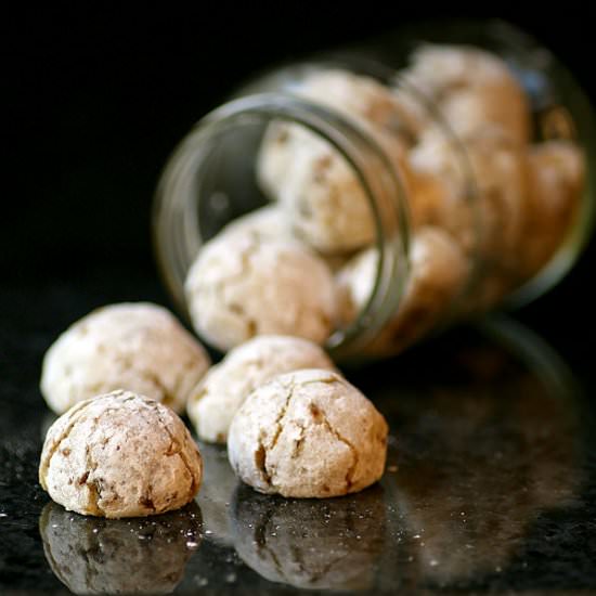 Chewy Almond Apricot Cookies