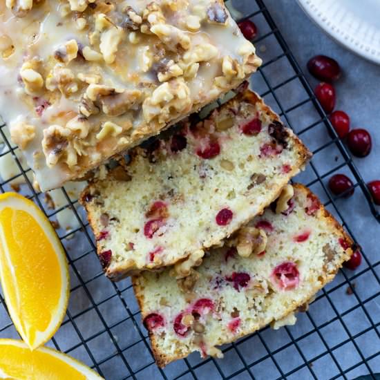 Cranberry Orange Walnut Bread