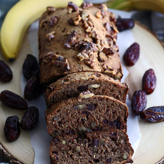 Date Banana Nut Bread