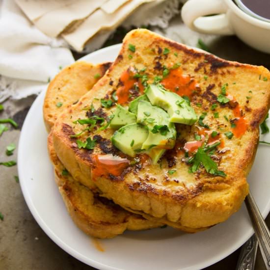 Savory Vegan French Toast