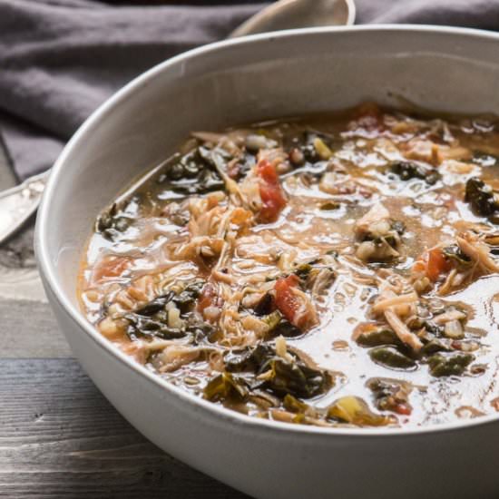 Hearty Chicken and Wild Rice Stew