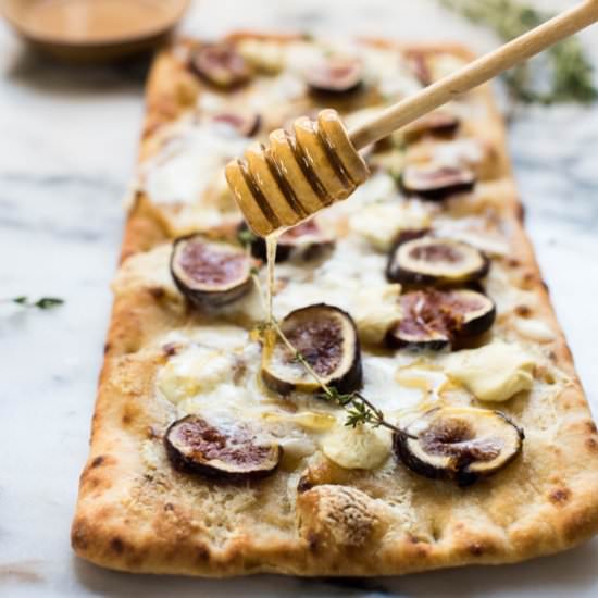 Honey Fig Goat Cheese Flatbread