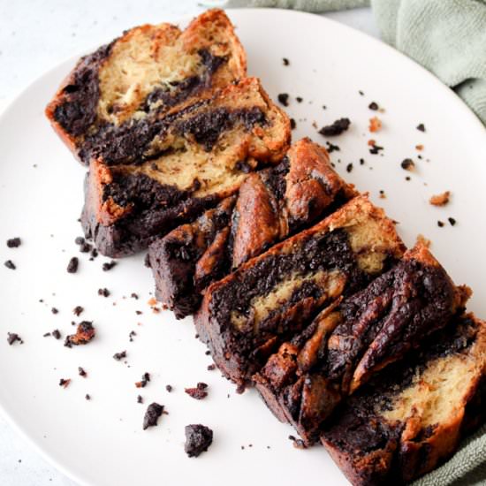 Easy Vegan Chocolate Babka