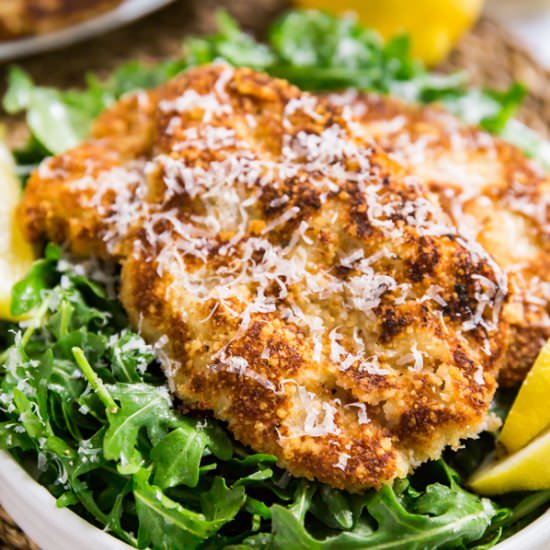 Veal Scallopini Milanese Style