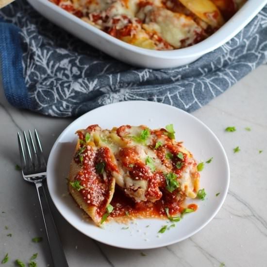 Turkey & Ricotta Stuffed Shells