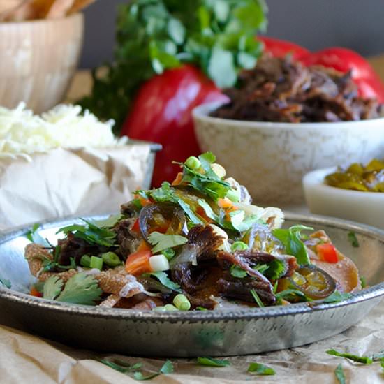 Asian Short Rib Nachos