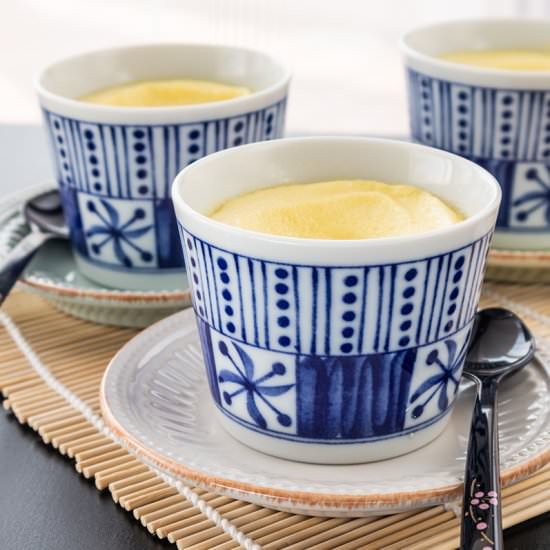 steamed ginger egg custard