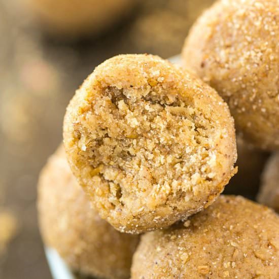 No Bake Gingerbread Bites