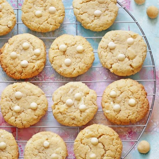 White Chocolate Macadamia Nut Cooki