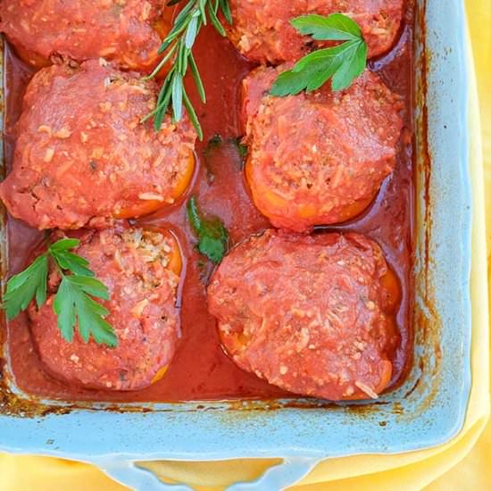 Easy Hungarian Stuffed Peppers