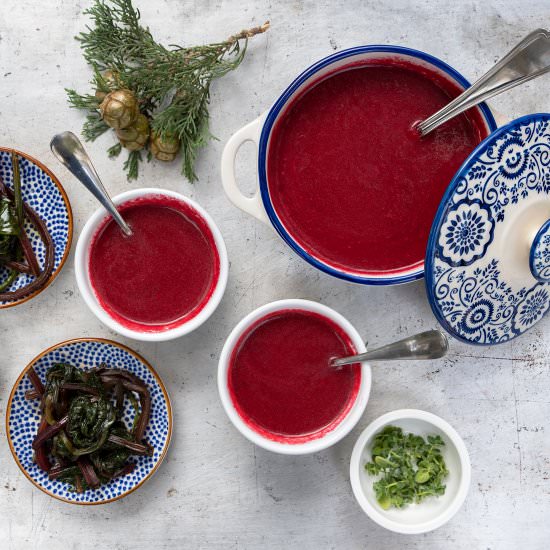 Christmas Beetroot Soup
