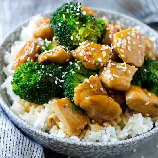 Chicken and Broccoli Stir Fry