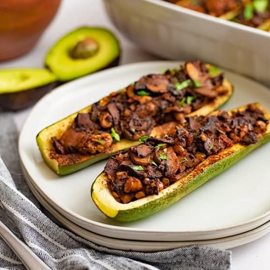 Mexican Stuffed Zucchini Boats