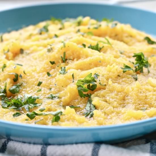 The BEST Mashed Butternut Squash