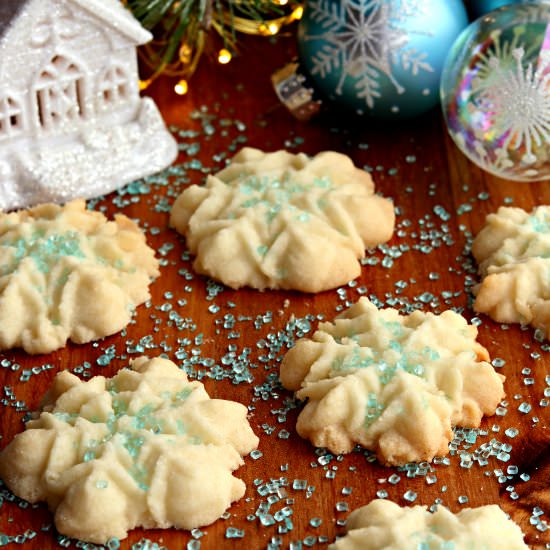 Almond Spritz Cookies