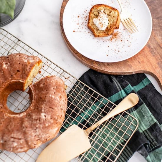 Classic Sour Cream Pound Cake