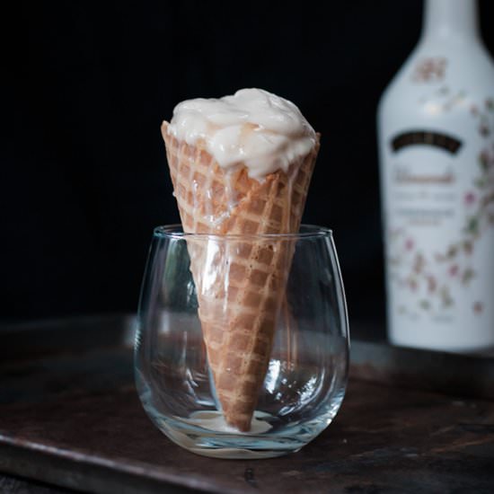 Vegan Salted Caramel and Baileys