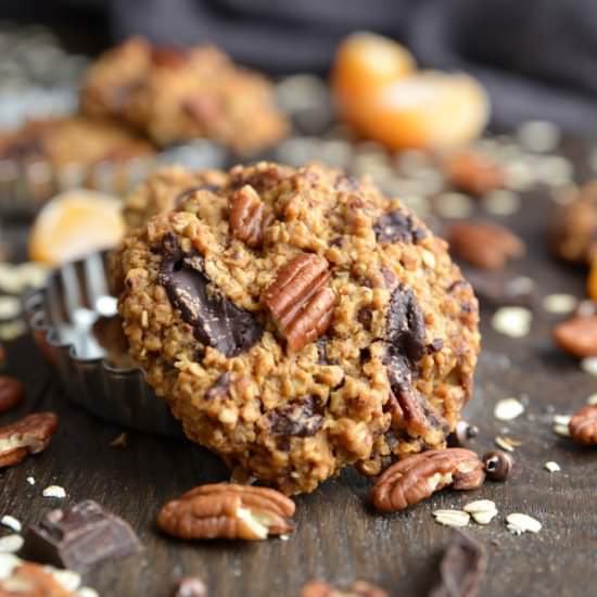 Pecan Chocolate Orange Cookies