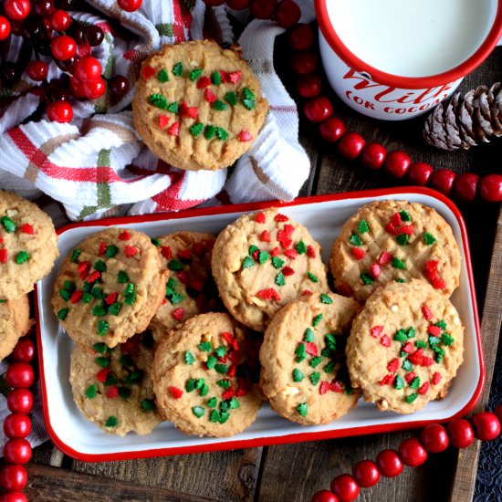 Cream Cheese Peanut Butter Cookies