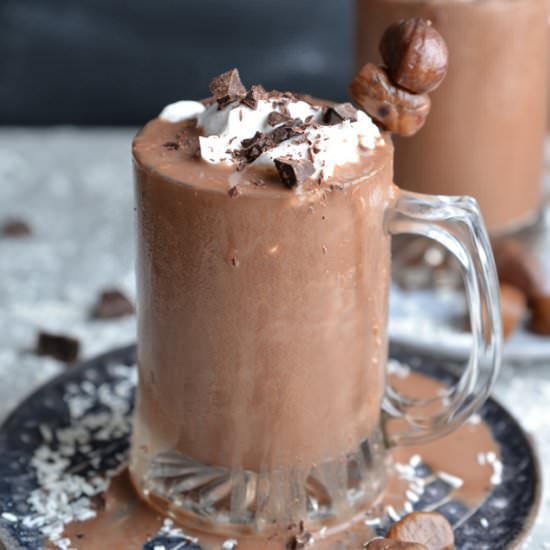 Frozen Chestnut Hot Chocolate