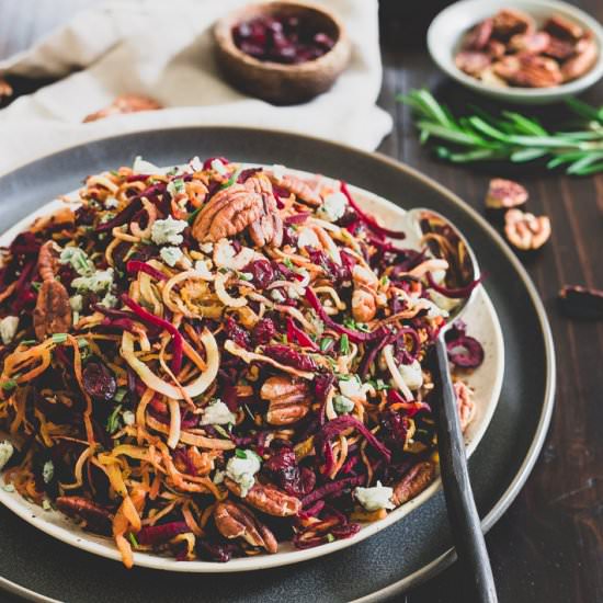 Roasted Winter Root Vegetable Salad