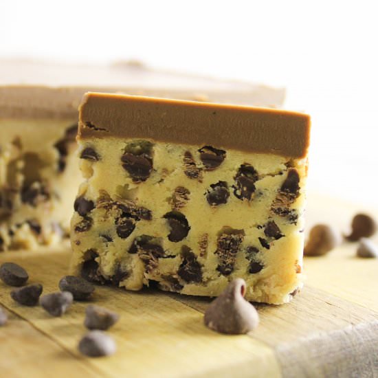 Chocolate Chip Cookie Dough Bars