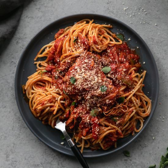 Slow Cooker Chicken Cacciatore