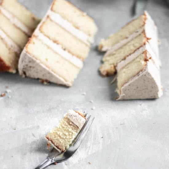 Brown-Butter Vanilla Chai Cake
