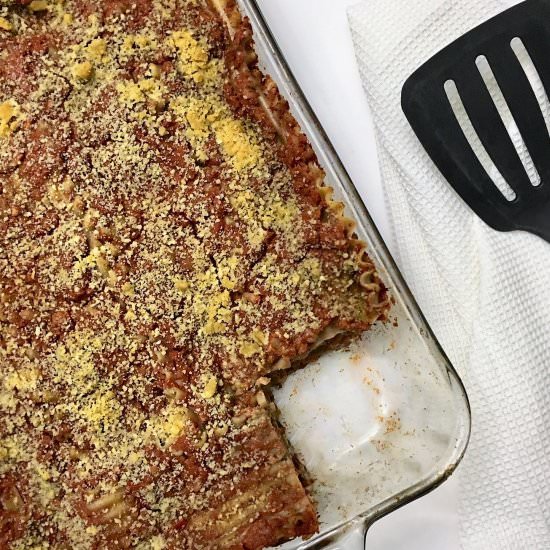 Seriously the BEST Vegan Lasagna