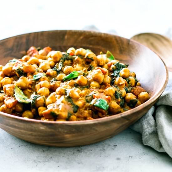 Vegetarian Chickpea Curry