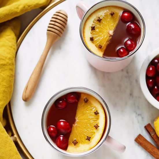 Cranberry Hot Toddy