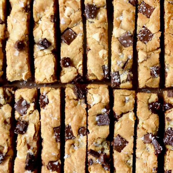 Chewy Chocolate Chip Cookie Sticks