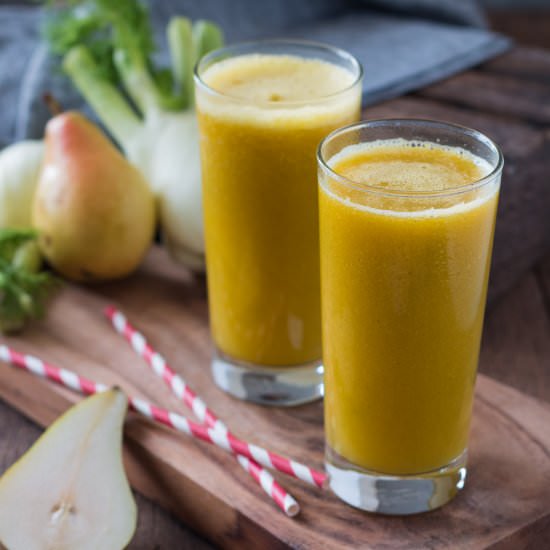 Healthy Fennel And Pear Smoothie
