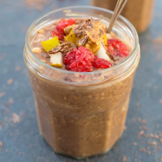 Overnight Chocolate Oats