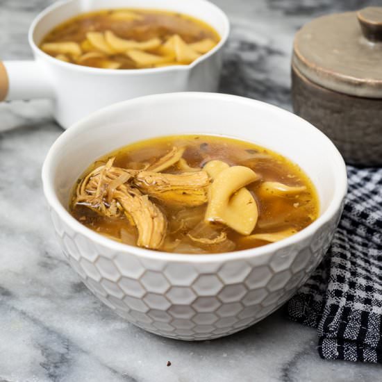 Instant Pot Chicken Noodle Soup