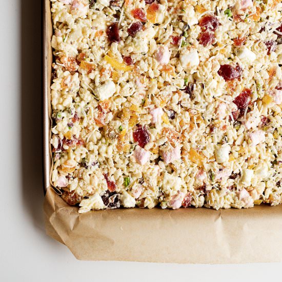 White Christmas Slice