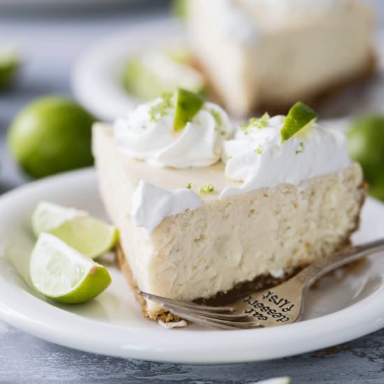 Instant Pot Key Lime Cheesecake
