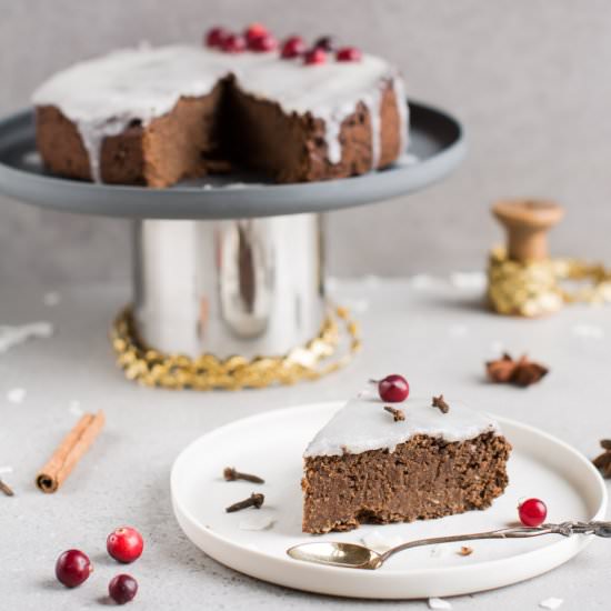 Gluten-Free Vegan Gingerbread Cake