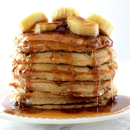 Dairy Free Banana Pancakes