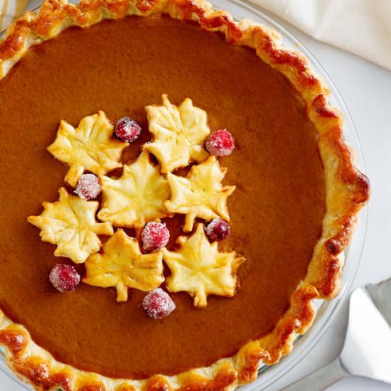 Pumpkin Pie Recipe