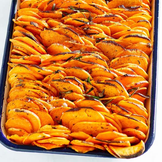 Crispy Baked Sweet Potatoes