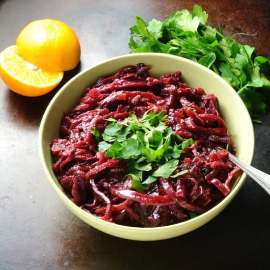 Braised Red Cabbage