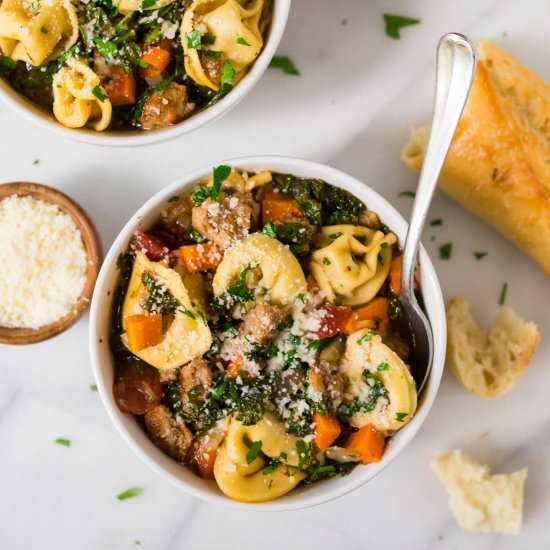 Crockpot Tortellini Soup