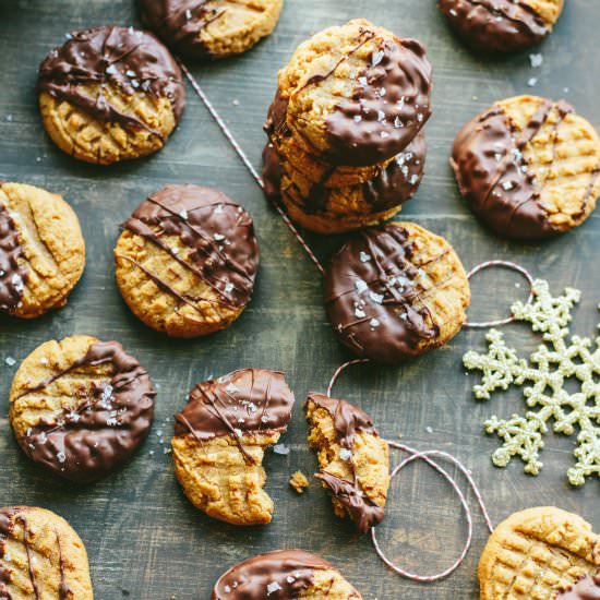 Chocolate Peanut Butter Cookies