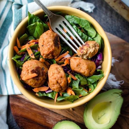 30-Minute Carrot Ginger Tuna Bites