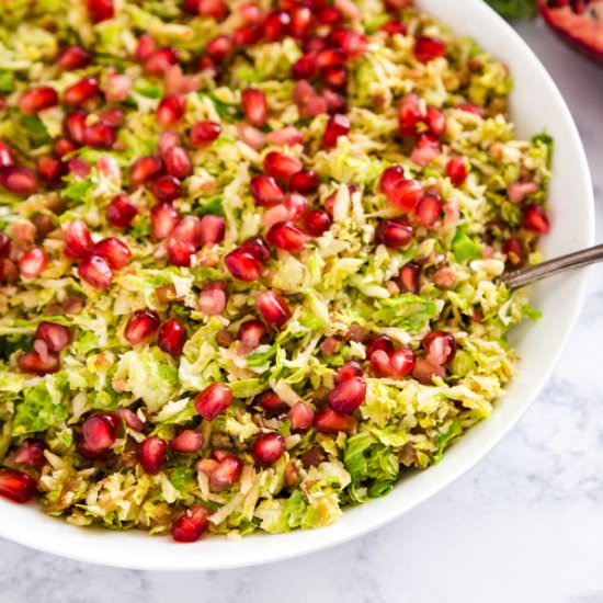 Sautéed Shredded Brussels Sprouts