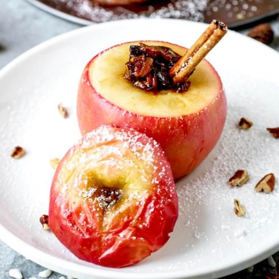 French Stuffed Baked Apples