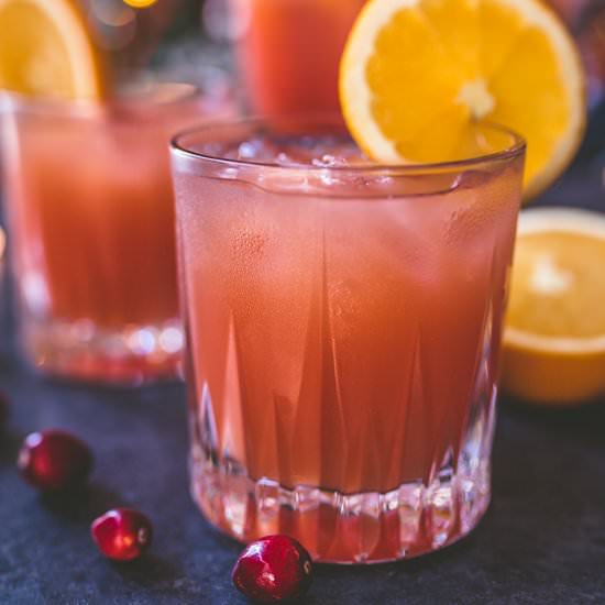 Spiced Cranberry-Orange Punch