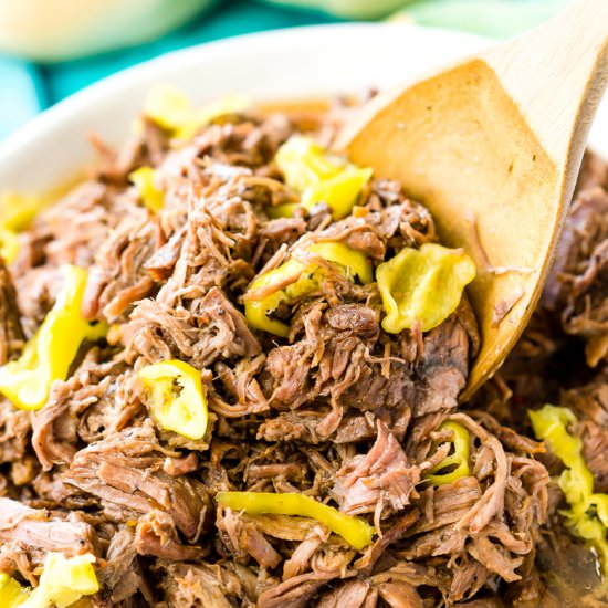 Slow Cooker Italian Beef