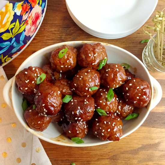 Sweet Chili Meatballs